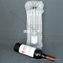 Bolsa de columna de aire de envasado de botellas de vino